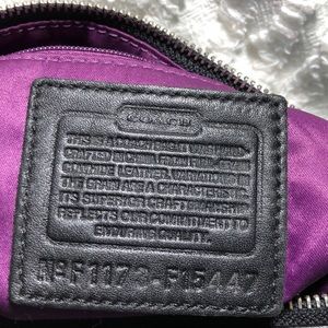 Large Black Coach Hobo Bag